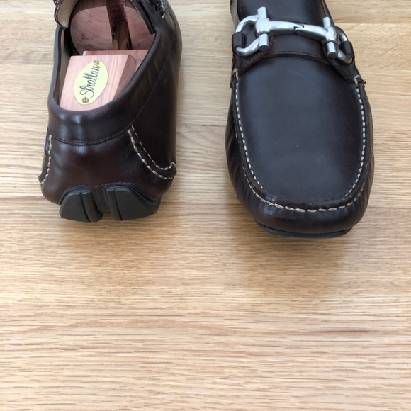 Salvatore Ferragamo Parigi Leather Gancini Driver - Picture 3 of 7